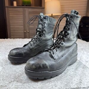 Belleville 360ST Men's 12 Y2K Military Combat Boots Leather Steel Toe Vibram